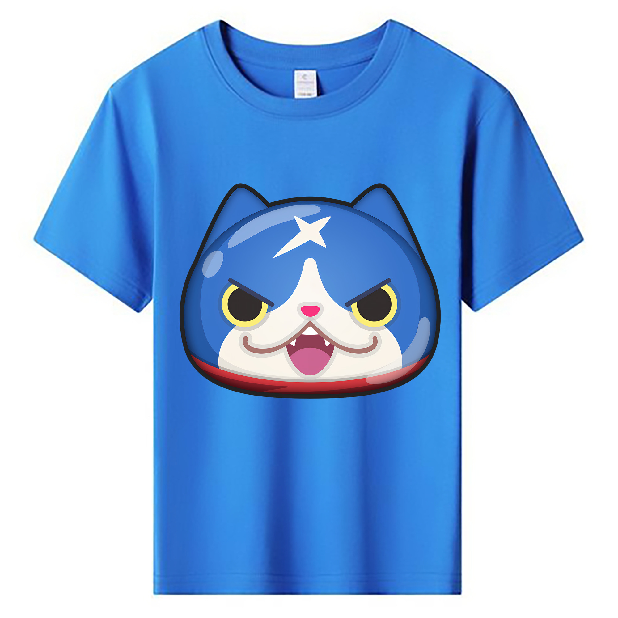 （画像用） 妖怪ウォッチ Yo-kai Watch 綿100％キッズTシャツ（フロントプリント）